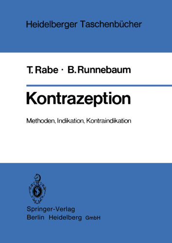 Kontrazeption: Methoden, Indikation, Kontraindikation
