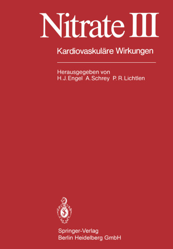 Nitrate III: Kardiovaskuläre Wirkungen