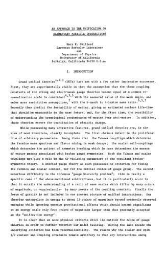 Unified Theories of Elementary Particles: Critical Assessment and Prospects Proceedings of the Heisenberg Symposium Held in München, July 16–21,1981