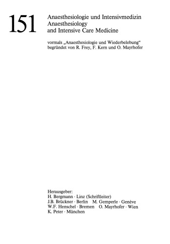 Kontraktionsdynamik des Herzens unter Anaesthetika und Beta-Blockade: Tierexperimentelle Untersuchungen