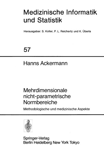 Mehrdimensionale nicht-parametrische Normbereiche: Methodologische und medizinische Aspekte