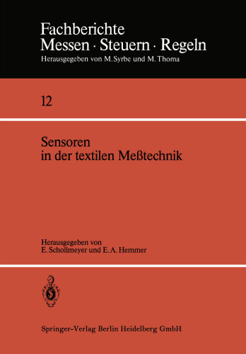 Sensoren in der textilen Meßtechnik