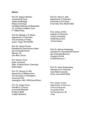 Molecular Orbitals and their Energies, Studied by the Semiempirical HAM Method