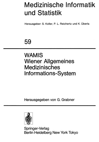 WAMIS Wiener Allgemeines Medizinisches Informations-System