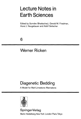 Diagenetic Bedding: A Model for Marl-Limestone Alternations