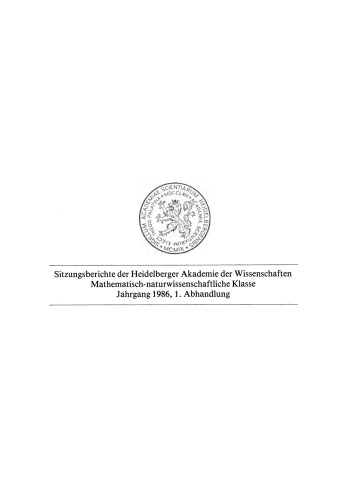 Hat das Menschengeschlecht eine biologische Zukunft?: Vorgetragen in der Sitzung vom 12. April 1986