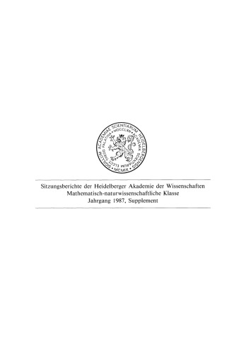 Organization and Function of the Eucaryotic Genome: Abstracts Seventh German-Soviet Symposium April 2–4, 1987, Heidelberg