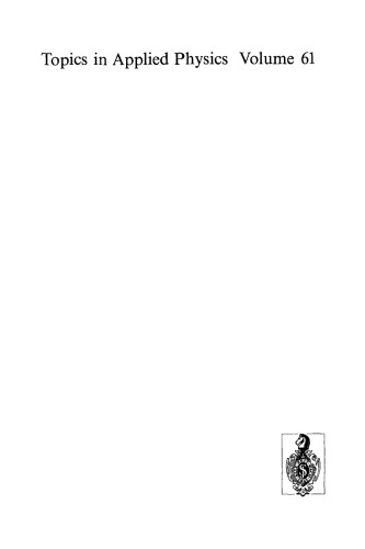 Photorefractive Materials and Their Applications I: Fundamental Phenomena