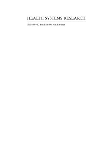 Primary Health Care: Public Involvement, Family Medicine, Epidemiology, and Health Economics