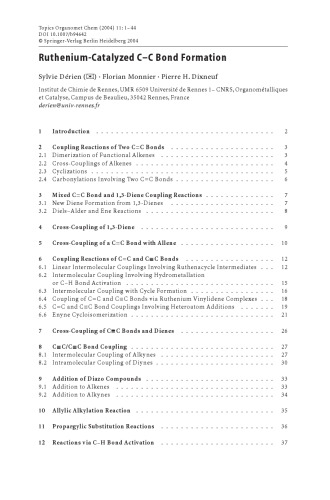 Ruthenium Catalysts and Fine Chemistry: -/-