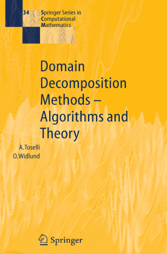 Domain Decomposition Methods