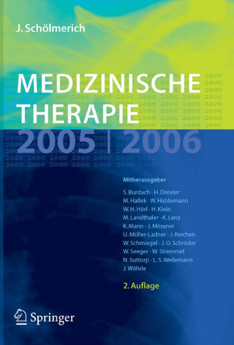 Medizinische Therapie 2005 2006 - 2. Auflage