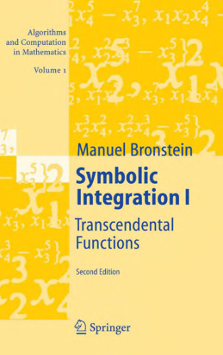 Symbolic Integration I: Transcendental Functions