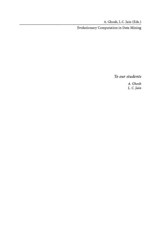 Evolutionary Computation in Data Mining