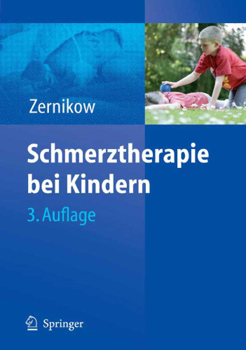 Schmerztherapie bei Kindern 3. Auflage
