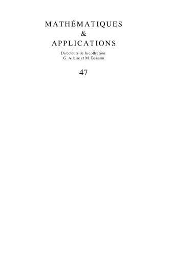 Systèmes multi-échelles : Modélisation et simulation (Mathématiques et Applications)