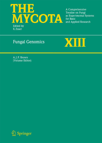 Fungal Genomics (The Mycota)