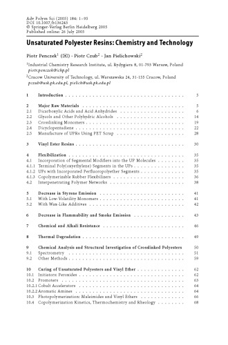 Crosslinking in Materials Science