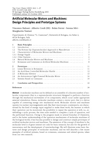 Molecular Machines