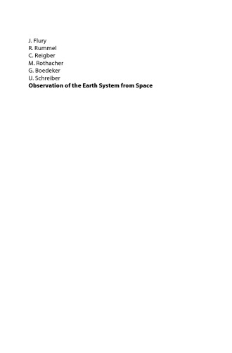 Observation of the Earth System from Space
