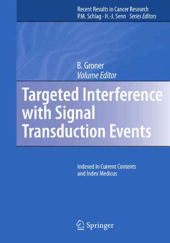 Targeted Interference with Signal Transduction Events