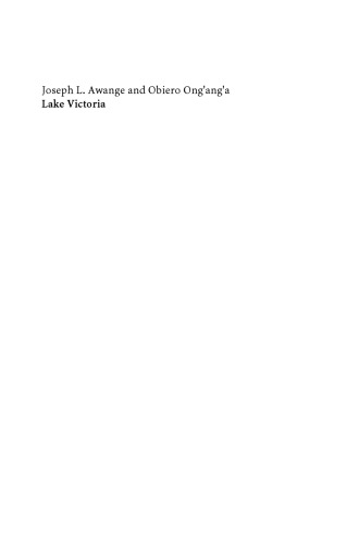 Lake Victoria: Ecology, Resources, Environment