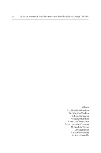New Results in Numerical and Experimental Fluid Mechanics V: Contributions to the 14th STAB/DGLR Symposium Bremen, Germany 2004