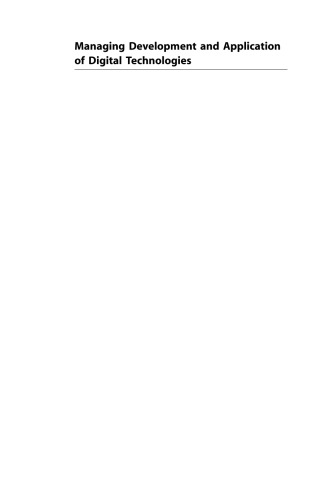Managing Development and Application of Digital Technologies: Research Insights in the Munich Center for Digital Technology & Management (CDTM)