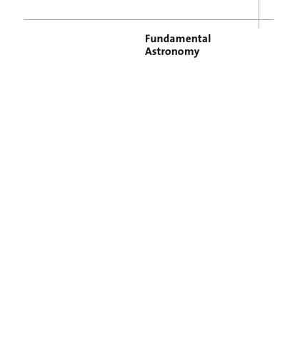 Fundamental Astronomy