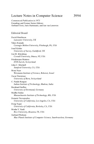 Computational Science – ICCS 2006: 6th International Conference, Reading, UK, May 28-31, 2006, Proceedings, Part IV
