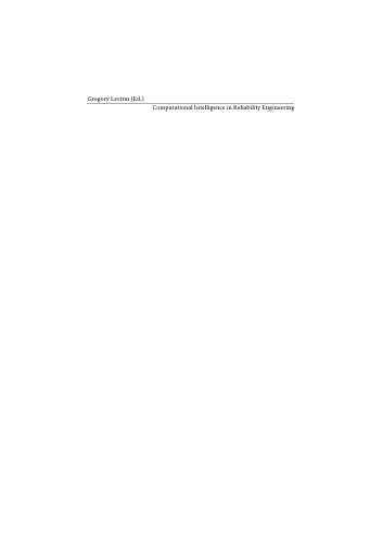 Computational Intelligence in Reliability Engineering: New Metaheuristics, Neural and Fuzzy Techniques in Reliability
