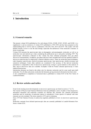 Dipole Moments, Quadrupole Coupling Constants, Hindered Rotation and Magnetic Interaction Constants of Diamagnetic Molecules