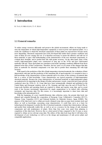 Creep Properties of Heat Resistant Steels and Superalloys