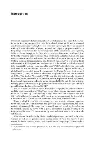 Persistent Organic Pollutants
