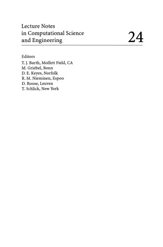 Computational Methods for Macromolecules: Challenges and Applications: Proceedings of the 3rd International Workshop on Algorithms for Macromolecular Modeling, New York, October 12–14, 2000