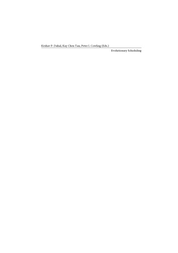 Evolutionary Scheduling