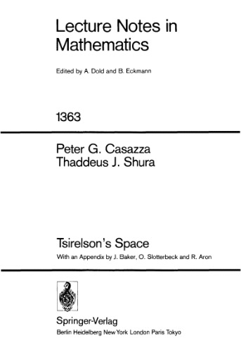 Tsirelson's Space