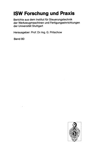 Fertigungsgerechte Aufbereitung von Flächenverbänden bei der NC-Programmierung im Formenbau