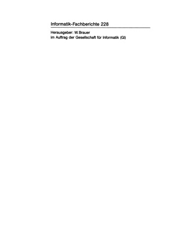 Informatik im Umweltschutz: 4. Symposium Karlsruhe, 6.–8. November 1989 Proceedings