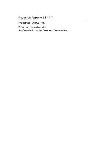 Open System Architecture for CIM
