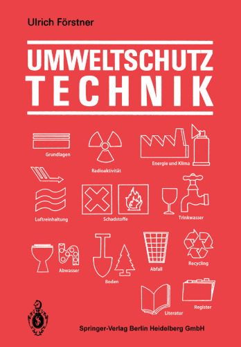 Umweltschutztechnik: Eine Einfuhrung