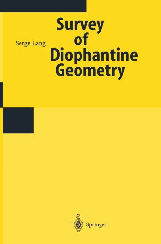Number Theory III: Diophantine Geometry