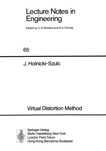 Virtual Distortion Method
