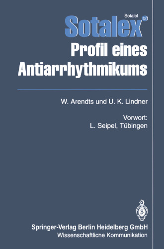 Sotalol Sotalex®: Profil eines Antiarrhythmikums