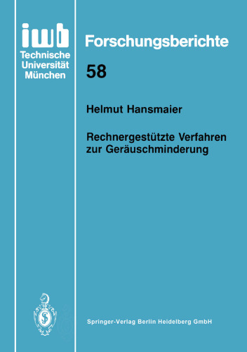 Rechnergestützte Verfahren zur Geräuschminderung