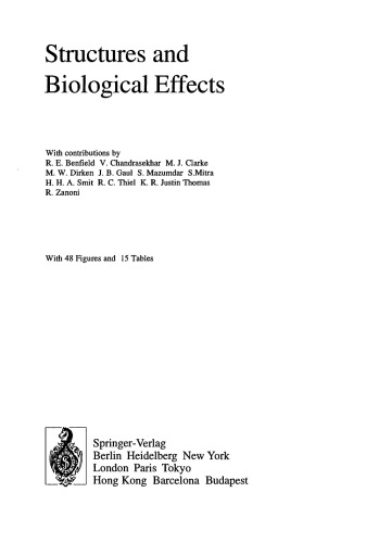 Structures and Biological Effects