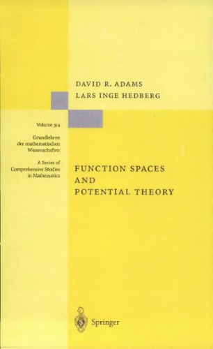 Function spaces and potential theory