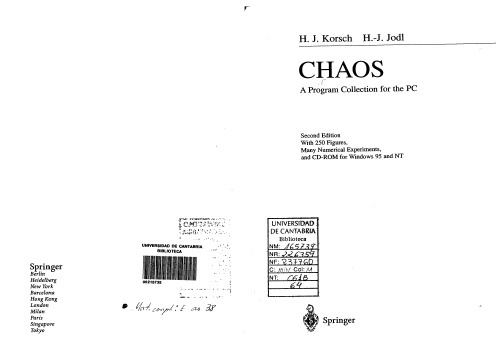 Chaos: a program collection for the PC
