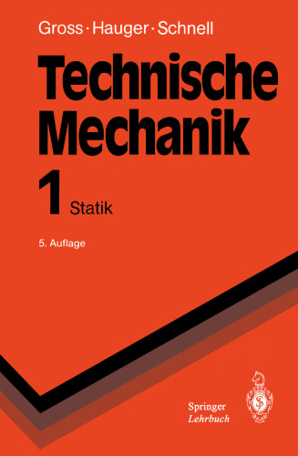Technische Mechanik: Band 1: Statik
