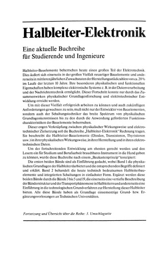 Grundlagen der Halbleiter-Elektronik